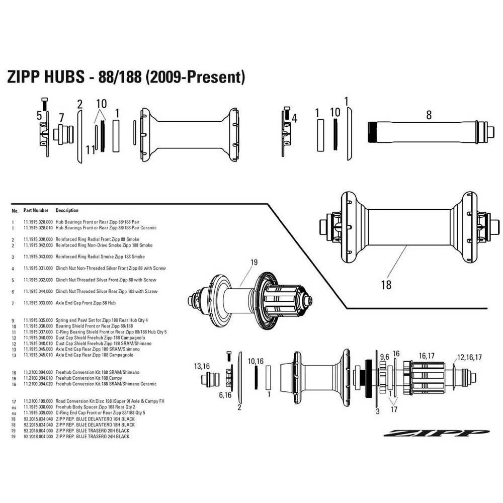 ZIPP Icke-gängad Frontklämma 88 Med Mutter, Silver, One Size ZIPP Icke-gängad Frontklämma 88 Med Mutter, Silver, One Size