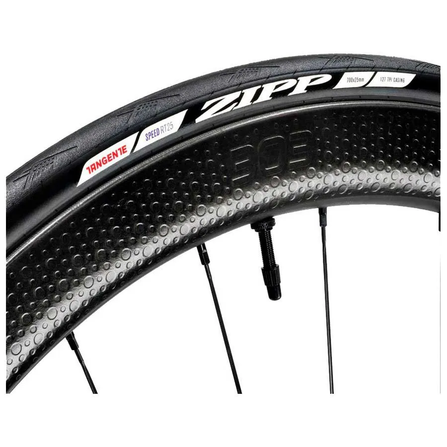 ZIPP Tangente Speed 700c X 25 Landsvägsdäck, Black, 700C x 25