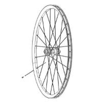 ZIPP Tubeless Presta 88 Mm Ventiler ZIPP Tubeless Presta 88 Mm Ventiler