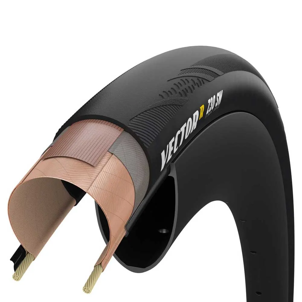 ZIPP Vectorr Z30 Sw Tubeless 700c X 30 Landsvägsdäck, Black, 700C x 30