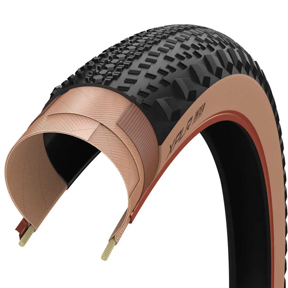 ZIPP Xplr Inter Tubeless 700 X 50 Styvt Graveldäck, Black / Brown, 700 x 50 ZIPP Xplr Inter Tubeless 700 X 50 Styvt Graveldäck, Black / Brown, 700 x 50