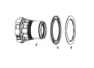 ZIPP ZR1 XDR Frihjulskropp kit, Multicolor, One Size