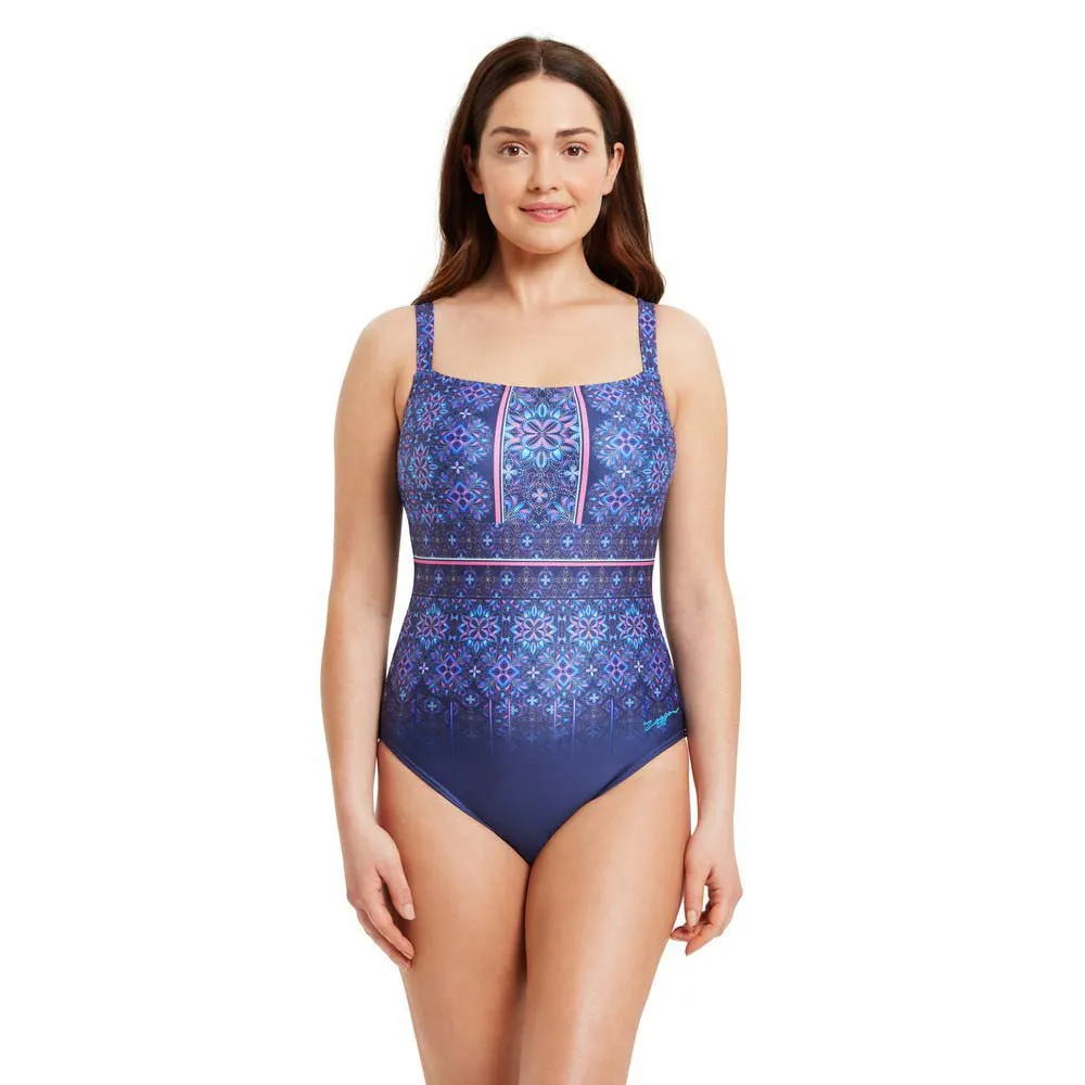 Zoggs Adjustable Classicback Baddräkt female, Maharaja print