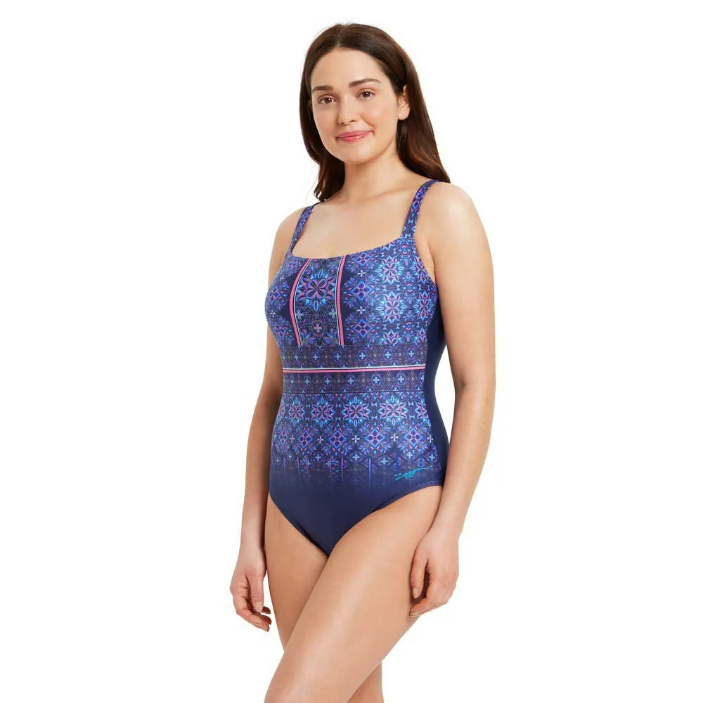 Zoggs Adjustable Classicback Baddräkt female, Maharaja print