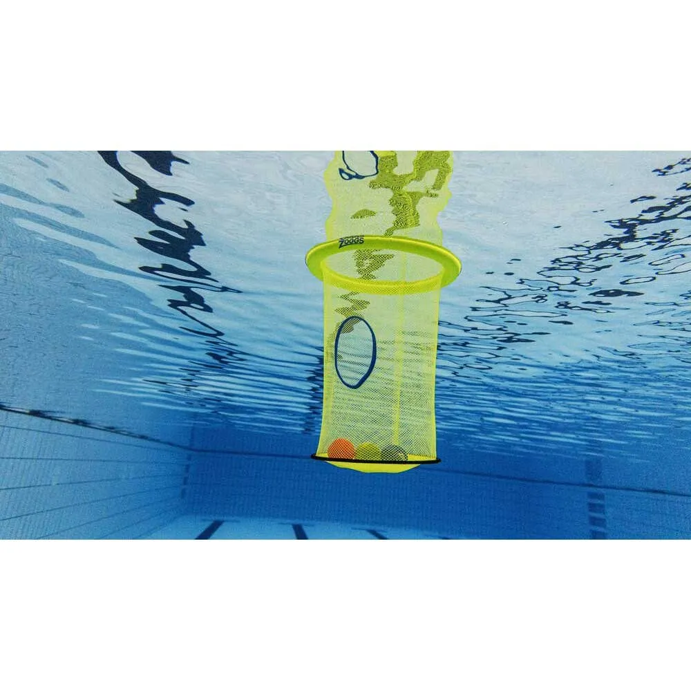Zoggs Dyk-och Släpphink Leksak unisex, Fluo yellow / blue, One Size