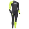Zoggs Explorer Tour Långärmad Neopren Våtdräkt Refurbished unisex, Black / yellow, M