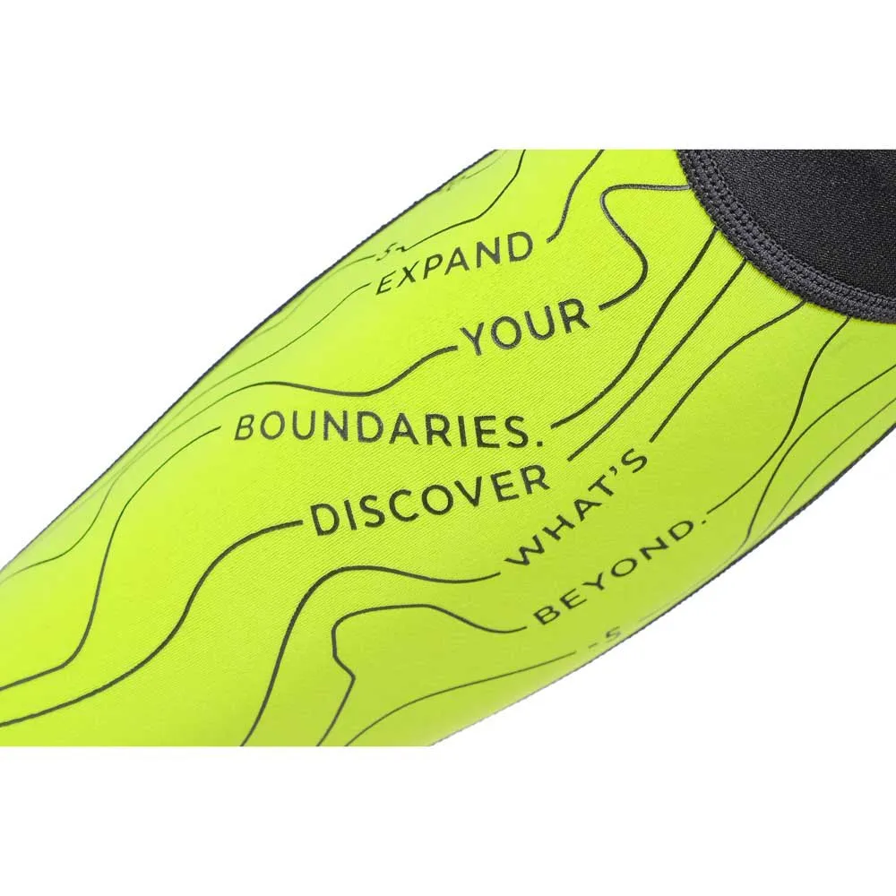 Zoggs Explorer Tour Långärmad Neopren Våtdräkt Refurbished unisex, Black / yellow, M