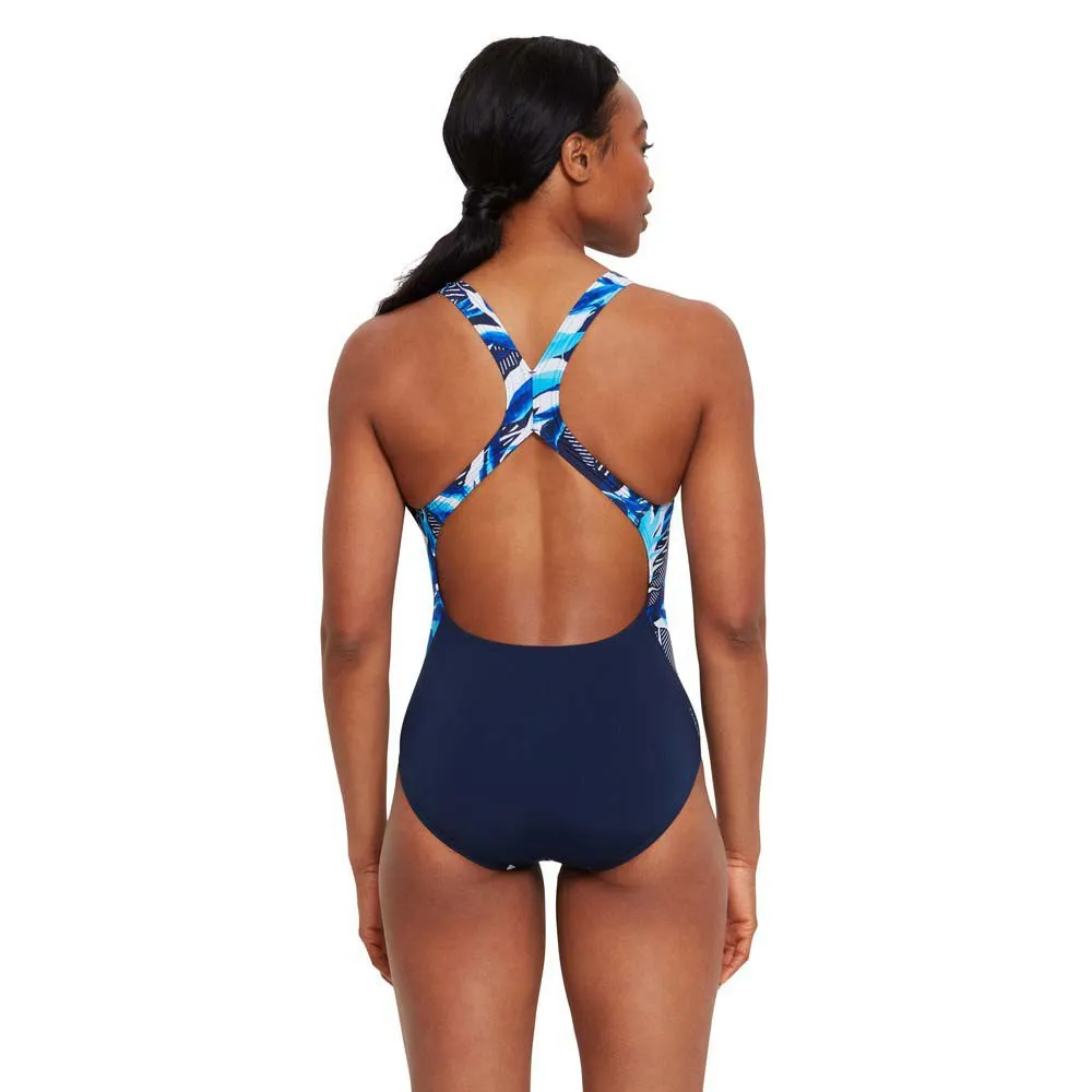 Zoggs Flyback Baddräkt female, Ocean treasure print Zoggs Flyback Baddräkt female, Ocean treasure print