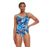 Zoggs Flyback Baddräkt female, Ocean treasure print