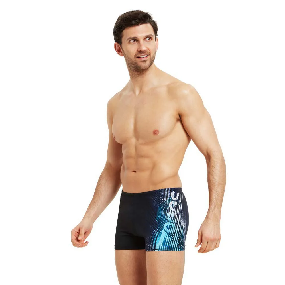 Zoggs Hip Racer Simshorts male, Streamer print