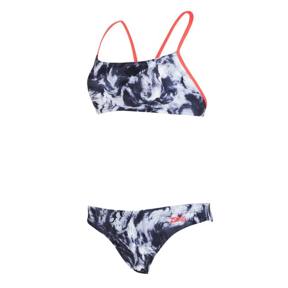 Zoggs Marble Tri Back 2 Piece Bikini female