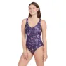 Zoggs Marley Scoopback Printed Baddräkt female, Sunset bloom
