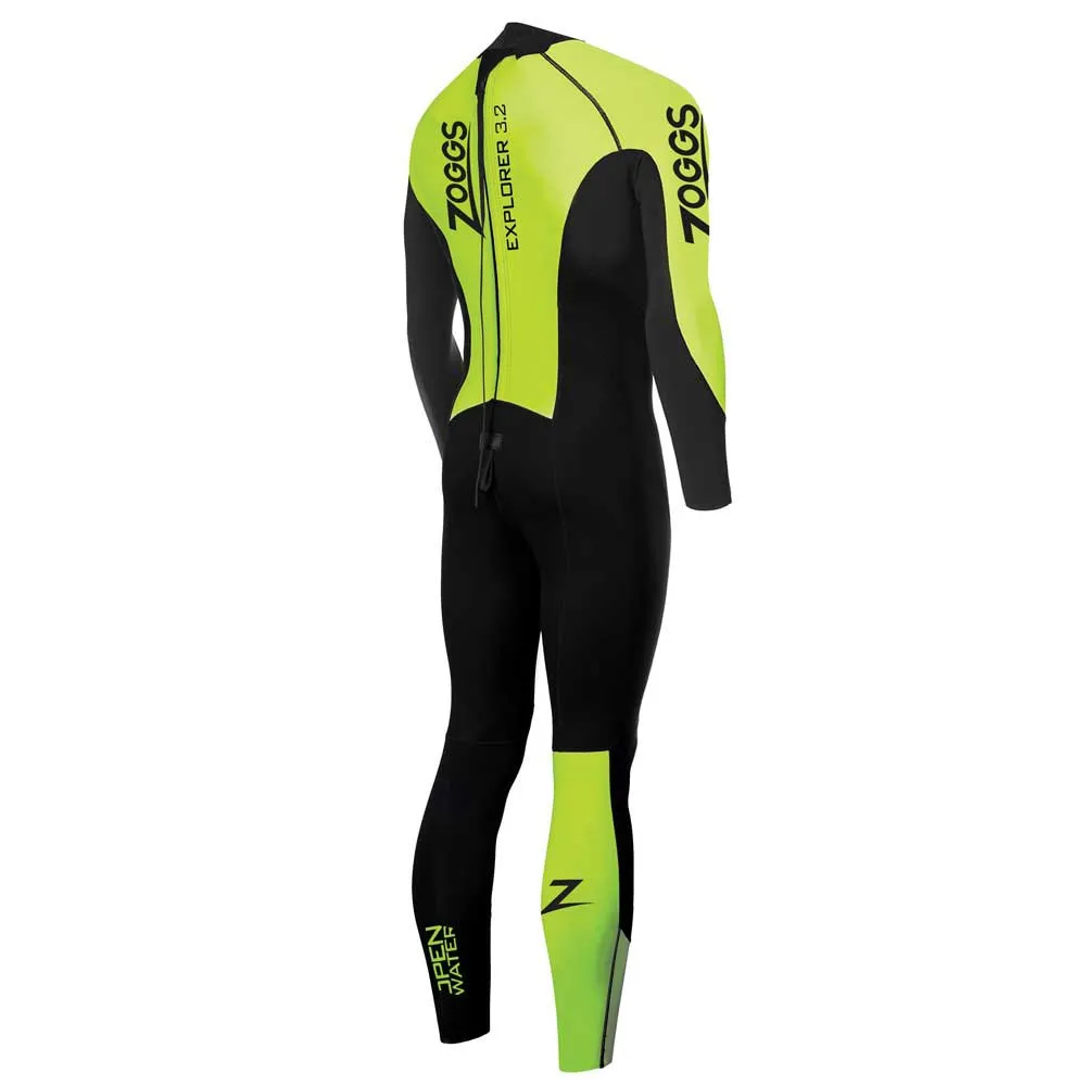 Zoggs Ow Explorer Fs 3/2/2 Mm Våtdräkt I Neopren unisex, Black / lime, XS Zoggs Ow Explorer Fs 3/2/2 Mm Våtdräkt I Neopren unisex, Black / lime, XS