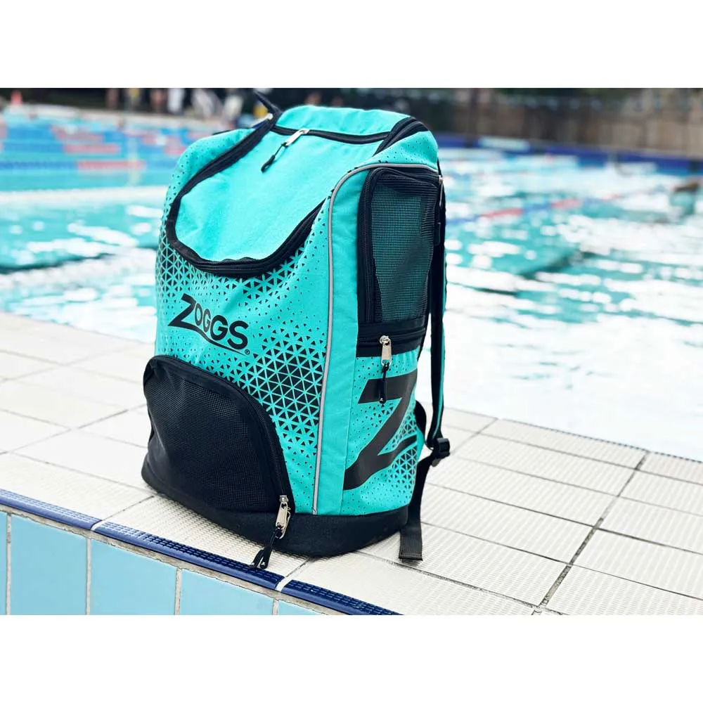Zoggs Planet R-pet Ryggsäck 33l unisex, Turquoise black, One Size