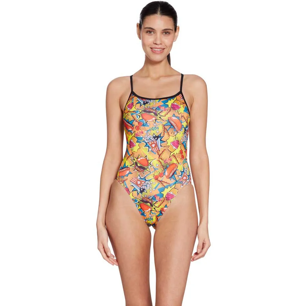 Zoggs Printed Rayback E Plus Baddräkt female