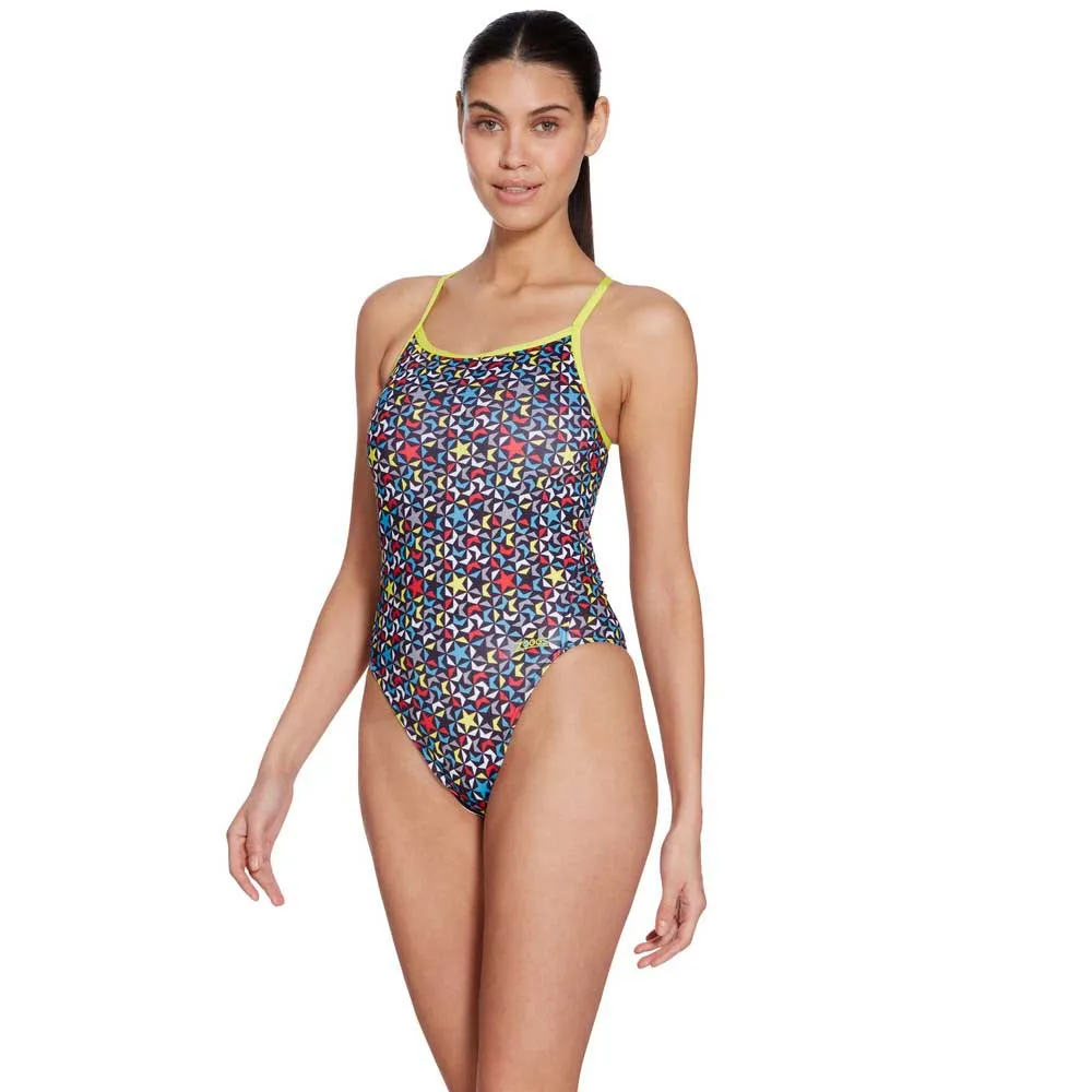 Zoggs Printed Rayback E Plus Baddräkt female