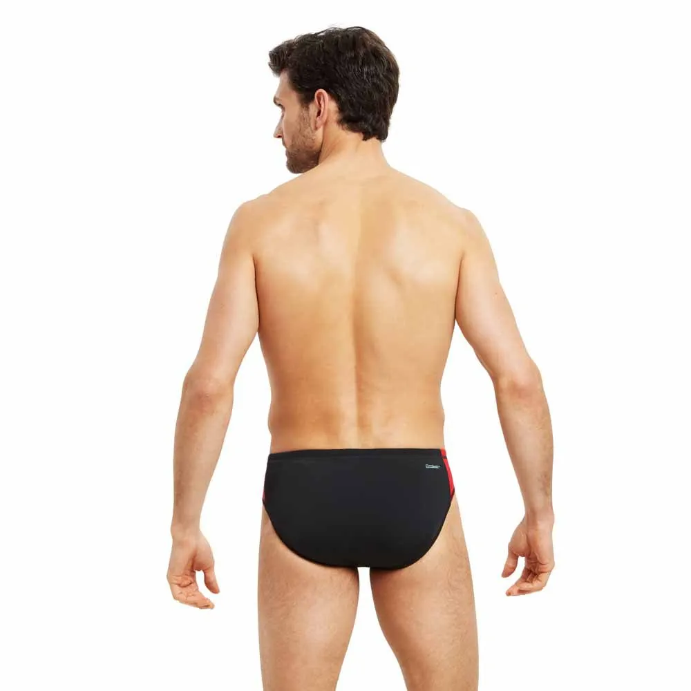 Zoggs Prism Racer Badbyxor male, Black / red