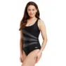 Zoggs Sandon Scoopback Baddräkt female, Black