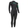 Zoggs Scout Tour Långärmad Neopren Våtdräkt Refurbished unisex, Black / green 1, S