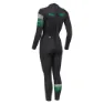 Zoggs Scout Tour Långärmad Neopren Våtdräkt Refurbished unisex, Black / green 1, S