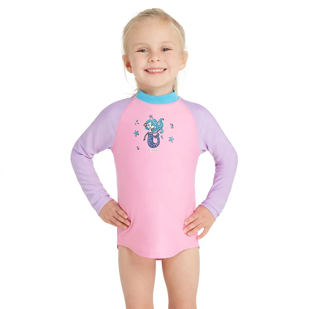 Zoggs Zip Uv-skyddande Långärmad T-shirt unisex