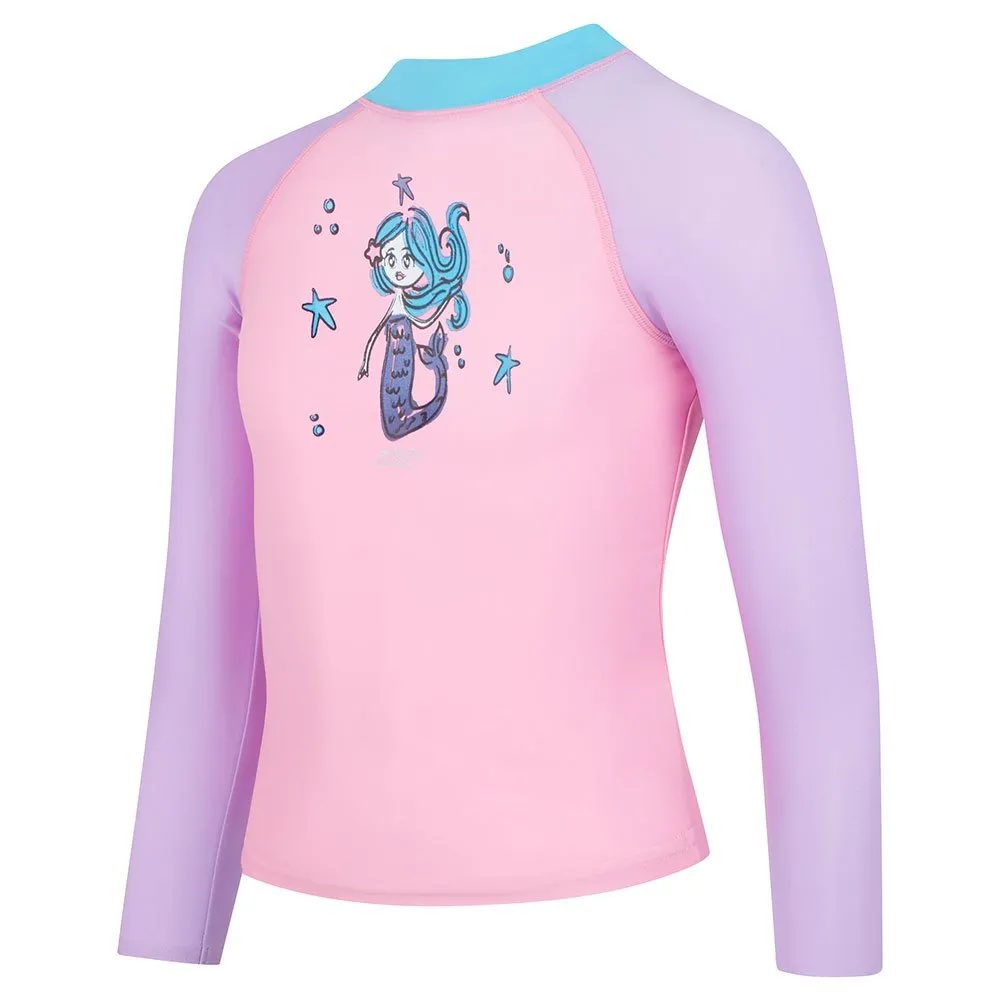 Zoggs Zip Uv-skyddande Långärmad T-shirt unisex