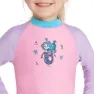 Zoggs Zip Uv-skyddande Långärmad T-shirt unisex