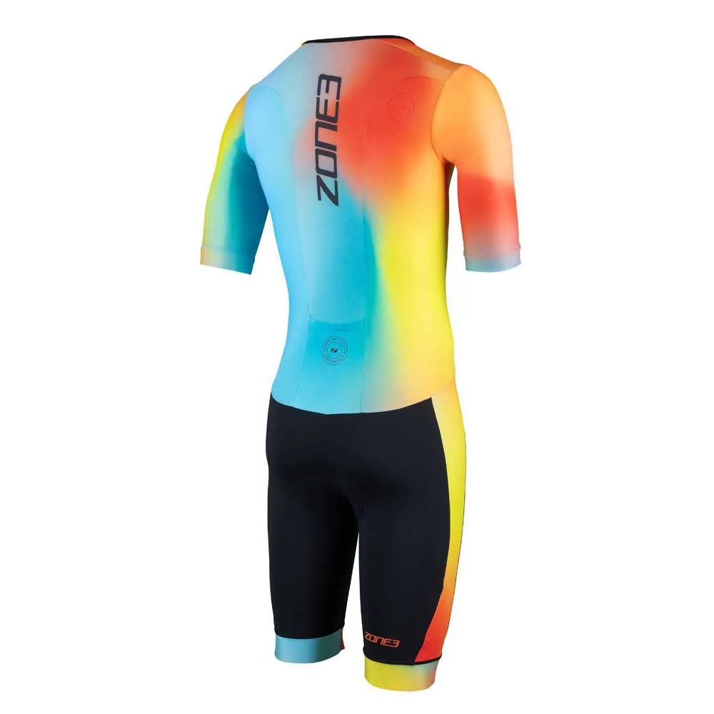 Zone3 Activate+ Kortärmad Triathlondräkt Refurbished male, Neon / black