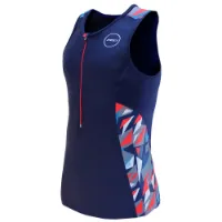 Zone3 Activate Plus Zinc Burst ärmlös Triathlontröja