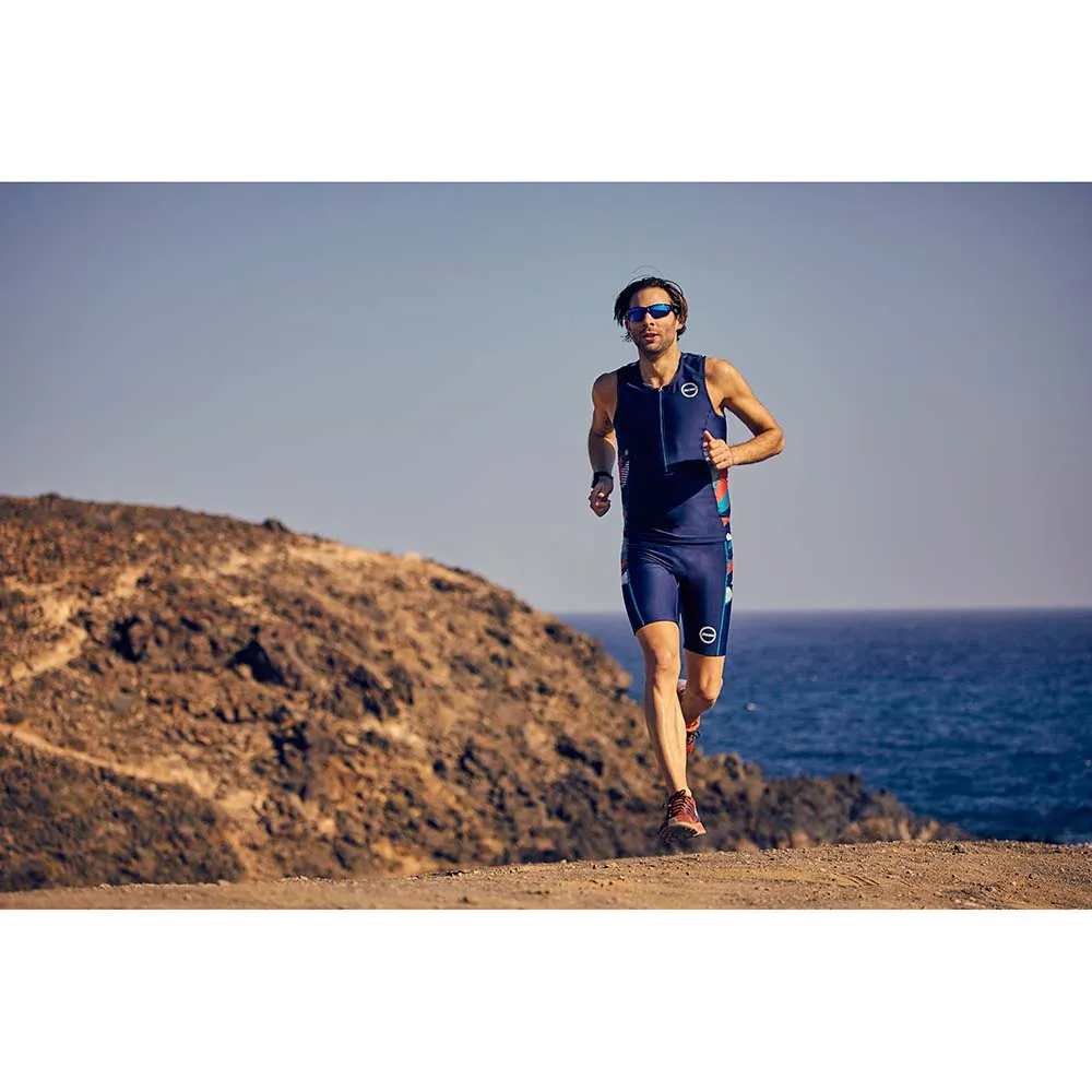 Zone3 Activate Plus Zinc Burst ärmlös Triathlontröja, Zinc burst, XS Zone3 Activate Plus Zinc Burst ärmlös Triathlontröja, Zinc burst, XS