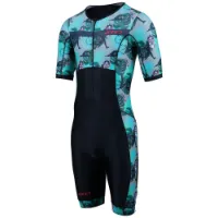 Zone3 Activate+ Tribal Rush Kortärmad Triathlondräkt male