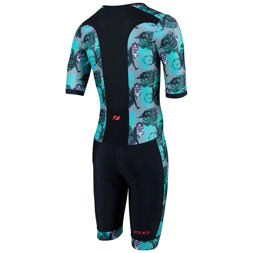 Zone3 Activate+ Tribal Rush Kortärmad Triathlondräkt male