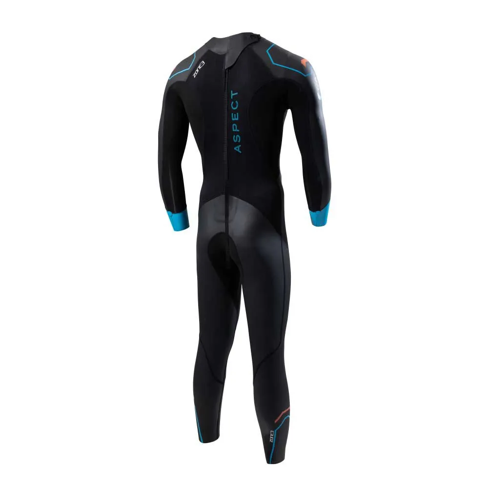 Zone3 Aspect Breaststroke Långärmad Neopren Våtdräkt unisex, Black / blue, S Zone3 Aspect Breaststroke Långärmad Neopren Våtdräkt unisex, Black / blue, S