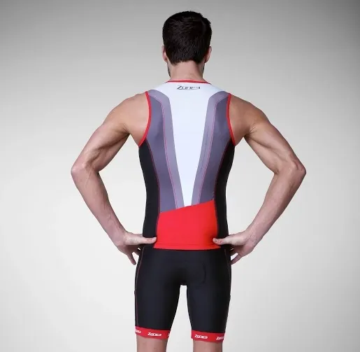 Zone3 Lava Herre Tri Top, Svart