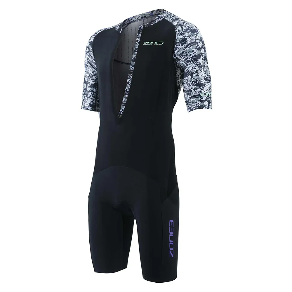 Zone3 Lava Kortärmad Triathlondräkt male