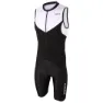 Zone3 Lava Long Distance Tri ärmlös Triathlondräkt male, Black / white / red