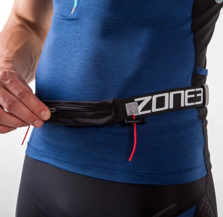 Zone3 Racebelt Lycra Pouch Bälte Zone3 Racebelt Lycra Pouch Bälte