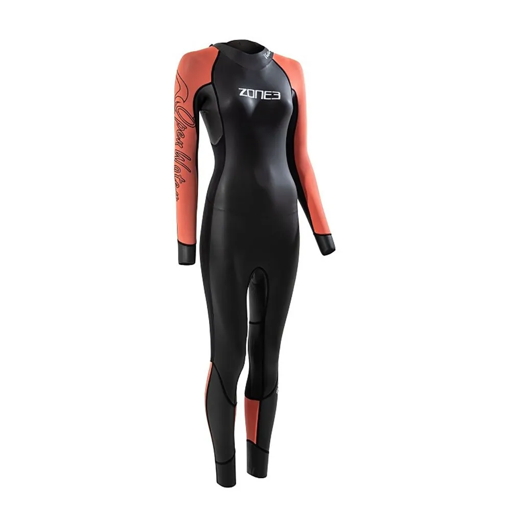 Zone3 Venture Våtdräkt För Kvinnor unisex, Black / orange, SM