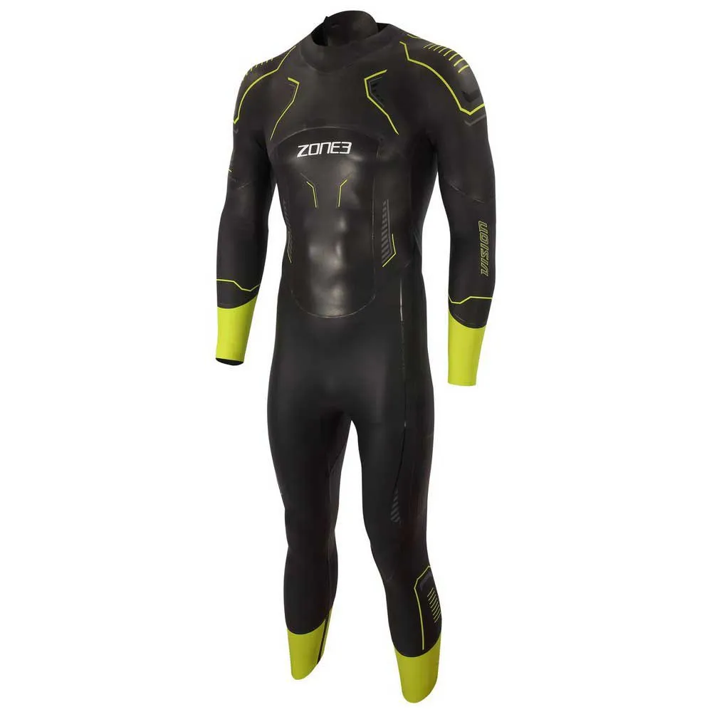 Zone3 Vision Våtdräkt I Neopren unisex, Black / lime / gunmetal, S