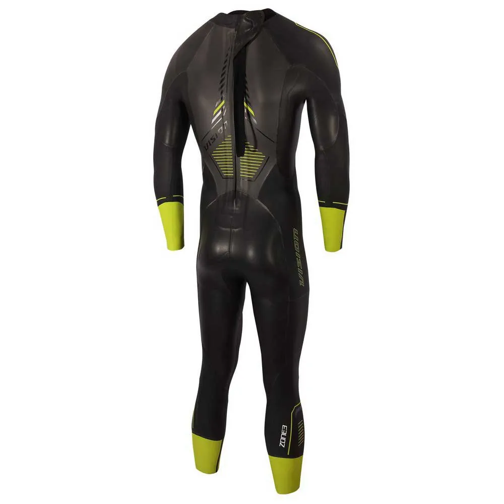 Zone3 Vision Våtdräkt I Neopren unisex, Black / lime / gunmetal, S