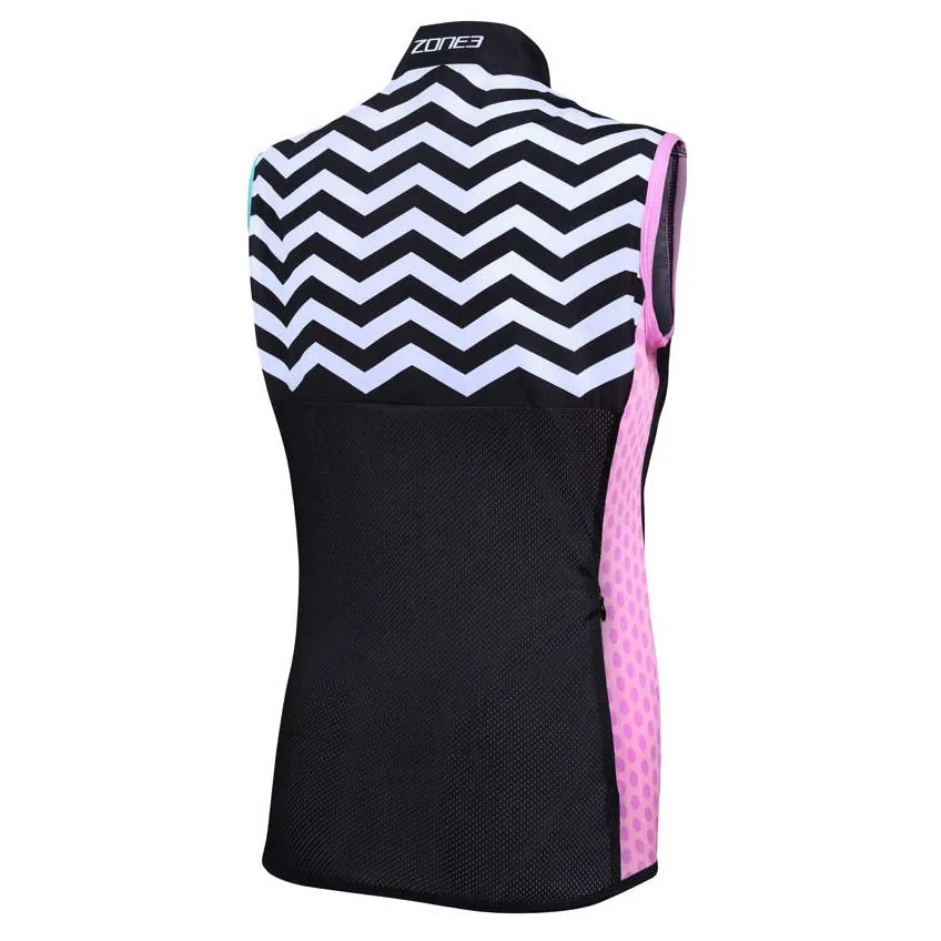 Zone3 Windproof Wp Väst, Black