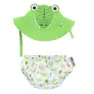 Zoocchini Badblöja Med Krokodiltryck Upf 50