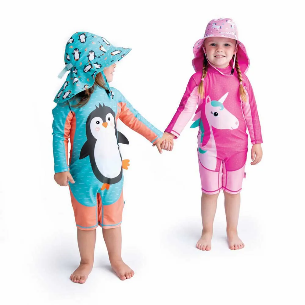 Zoocchini Enhörning Upf 50 Hatt, Multicolor 1, 6-24MON