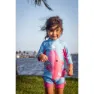Zoocchini Haj Baby Långärmad Baddräkt Upf 50, Pink, 6-12MON