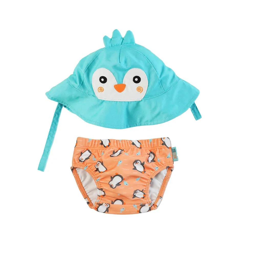 Zoocchini Pingvin Badblöja Upf 50