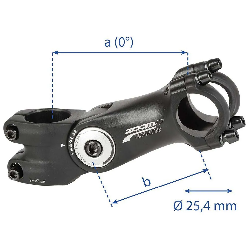 Zoom Ahead 25.4 Mm Cykelstyrstam Zoom Ahead 25.4 Mm Cykelstyrstam