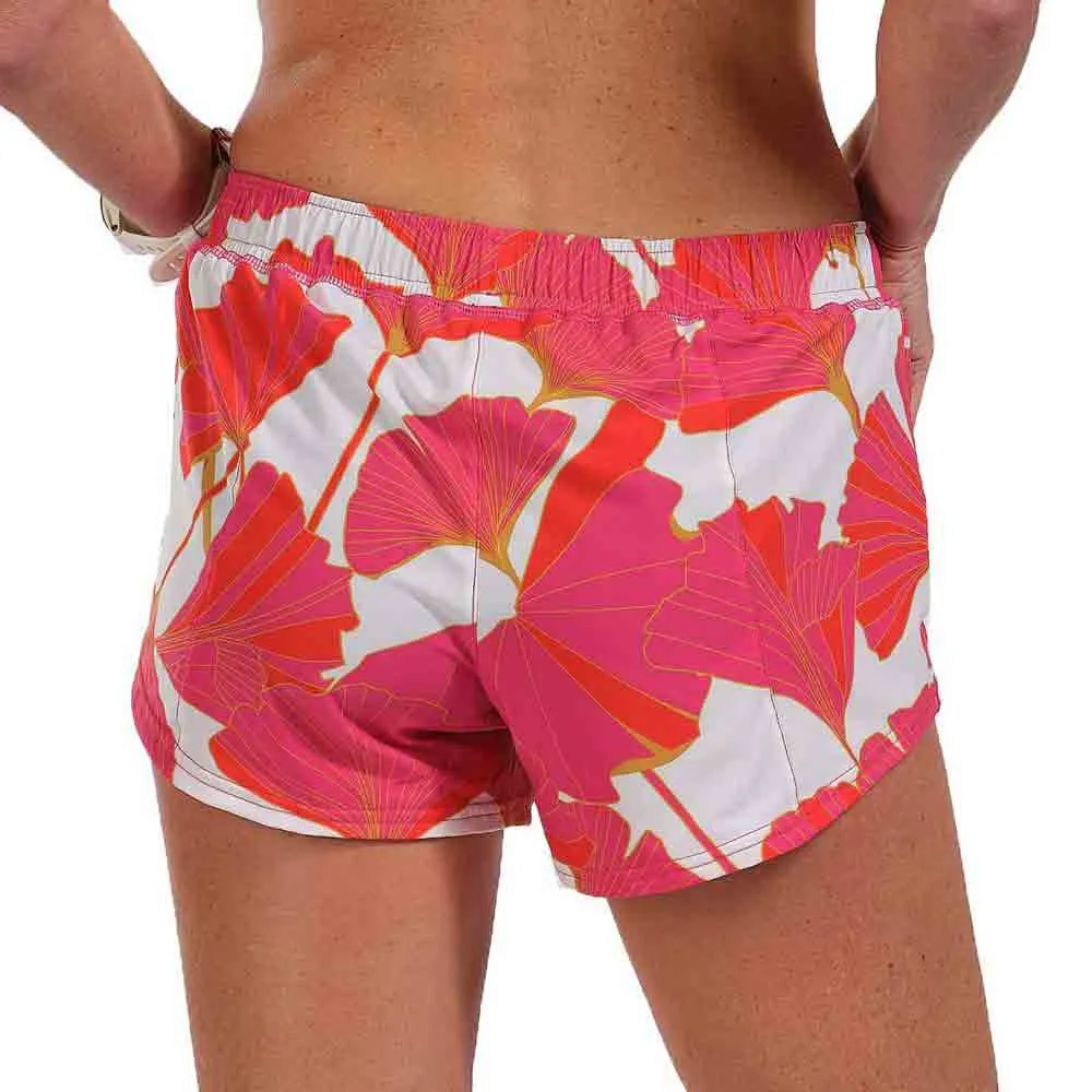 Zoot Blooms Shorts female, White / red