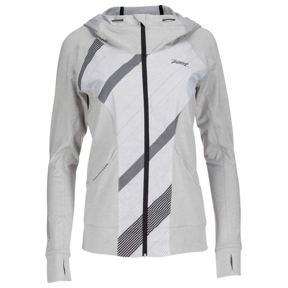 Zoot Dawn Patrol Sweatshirt Med Dragkedja female, Silver strand heather / pipeline Zoot Dawn Patrol Sweatshirt Med Dragkedja female, Silver strand heather / pipeline