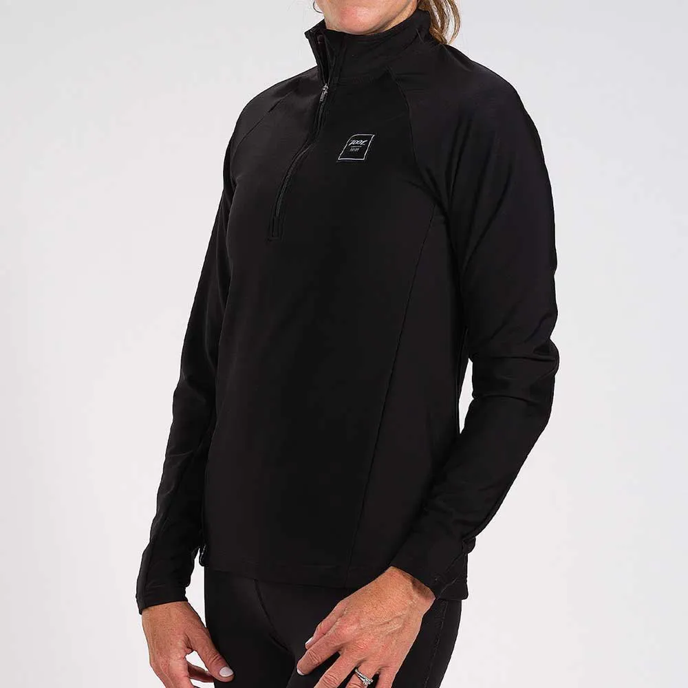 Zoot Elite Run Thermo Tröja Med Halv Dragkedja female