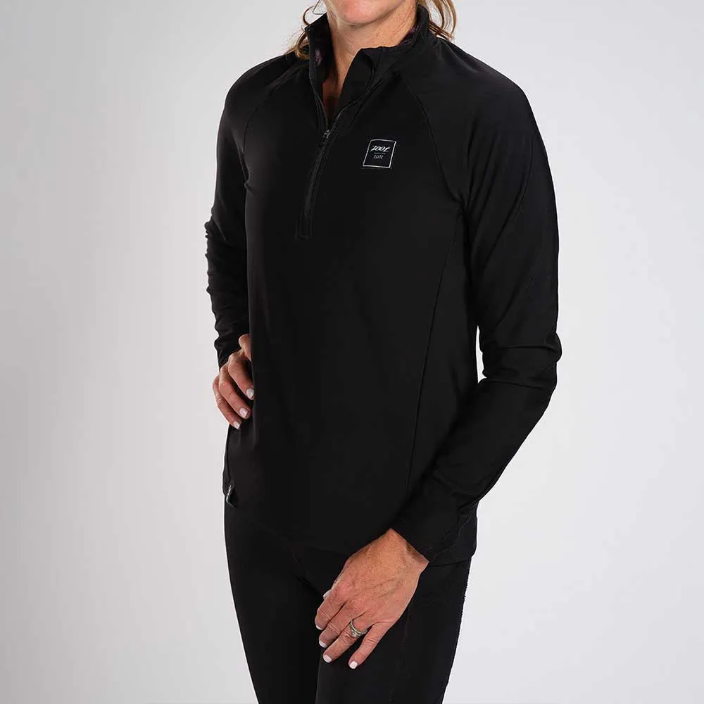 Zoot Elite Run Thermo Tröja Med Halv Dragkedja female
